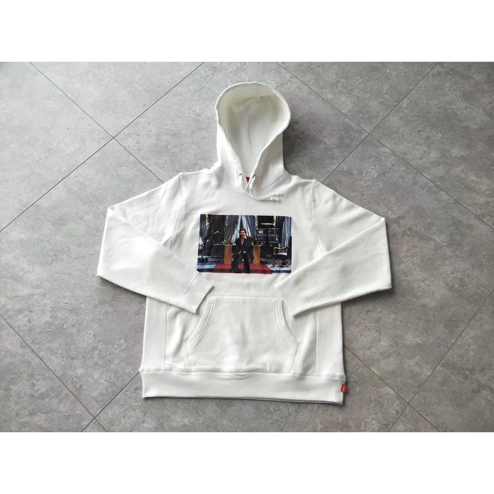 2018 Новый Прибыл Мужчины Женщины Хип хоп Стиль Толстовки Пуловер Scarface Печатных