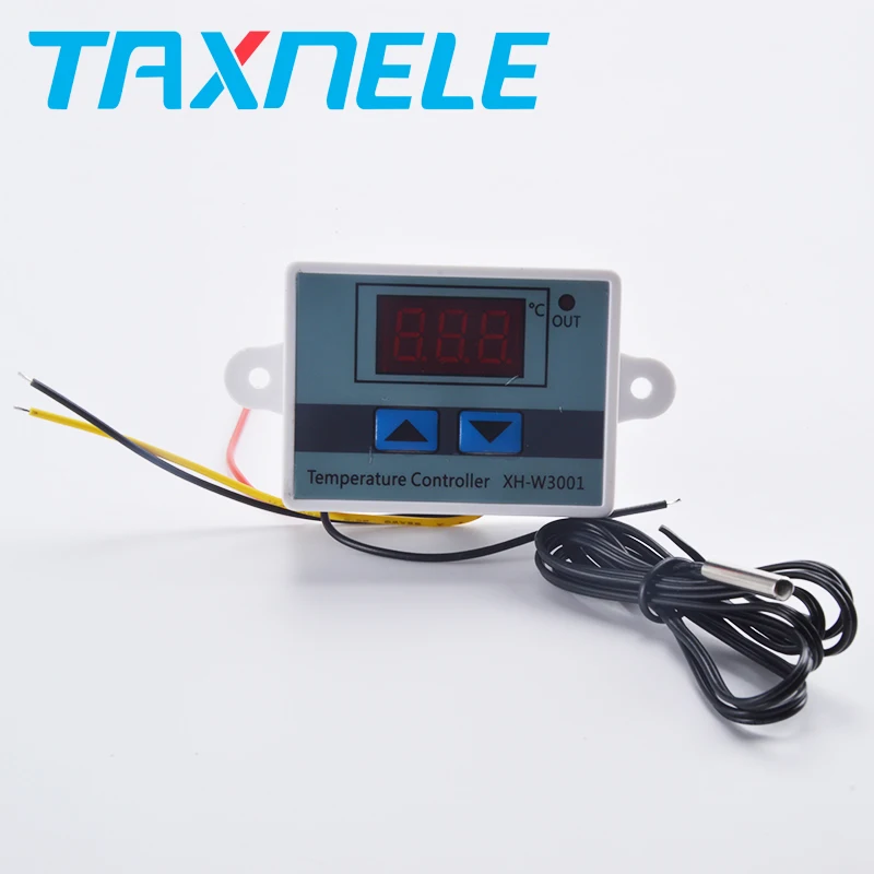 XH W3001 50 ~ 110C Умный Цифровой термостат AC 220 В 12 24 10A цифровой регулятор температуры с