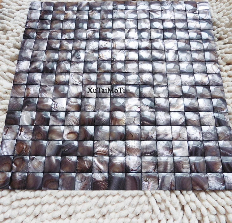 Кофейная Мозаика из ракушек перламутровая плитка натуральная мозаика для ванной