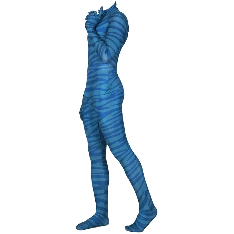 Для взрослых и детей; Аватар 2; Нави; карнавальный костюм; Zentai; боди; костюм; комбинезоны