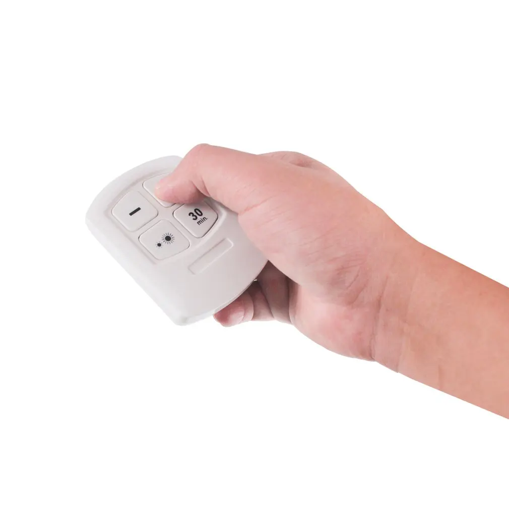 5Led Closet Cabinet Lamp Battery Power Remote Control Wardrobe Cupboard Bedroom Wireless Tap Touch Pat Light | Лампы и освещение