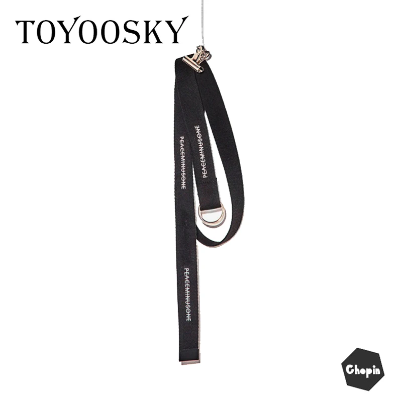 Kpop G-dragon Belt новые модные холщовые ремни Харадзюку Высокое качество черный длинный ремень для мужчин и женщин с буквенным принтом бренд