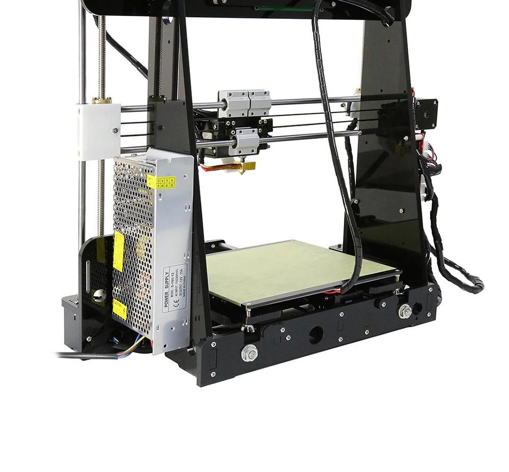 Anet A8 FDM 3д принтер Полный комплект для поделок Размер печати 220x220x240mm Высокоточный экструдер с насадкой impresora 3d-принтер с нитью из Москвы Дешевый принтер