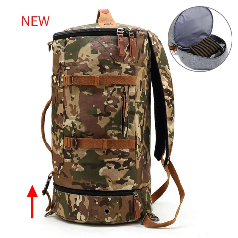 NEW CP 50L мужской походный рюкзак, рюкзак для кемпинга, рюкзак для путешествий, охоты, альпинизма, Холщовая Сумка-мешок Blaso Mochila, для спорта на открытом воздухе XA172D - Цвет: NEW CP