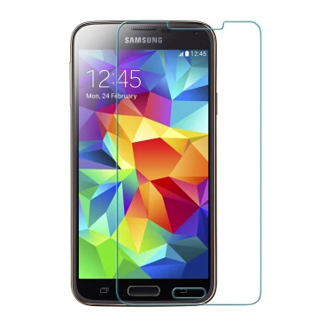 Защитное стекло на экран для samsung s5 защита экрана пленка vidr 0 3 мм тонкая HD galaxy i9600