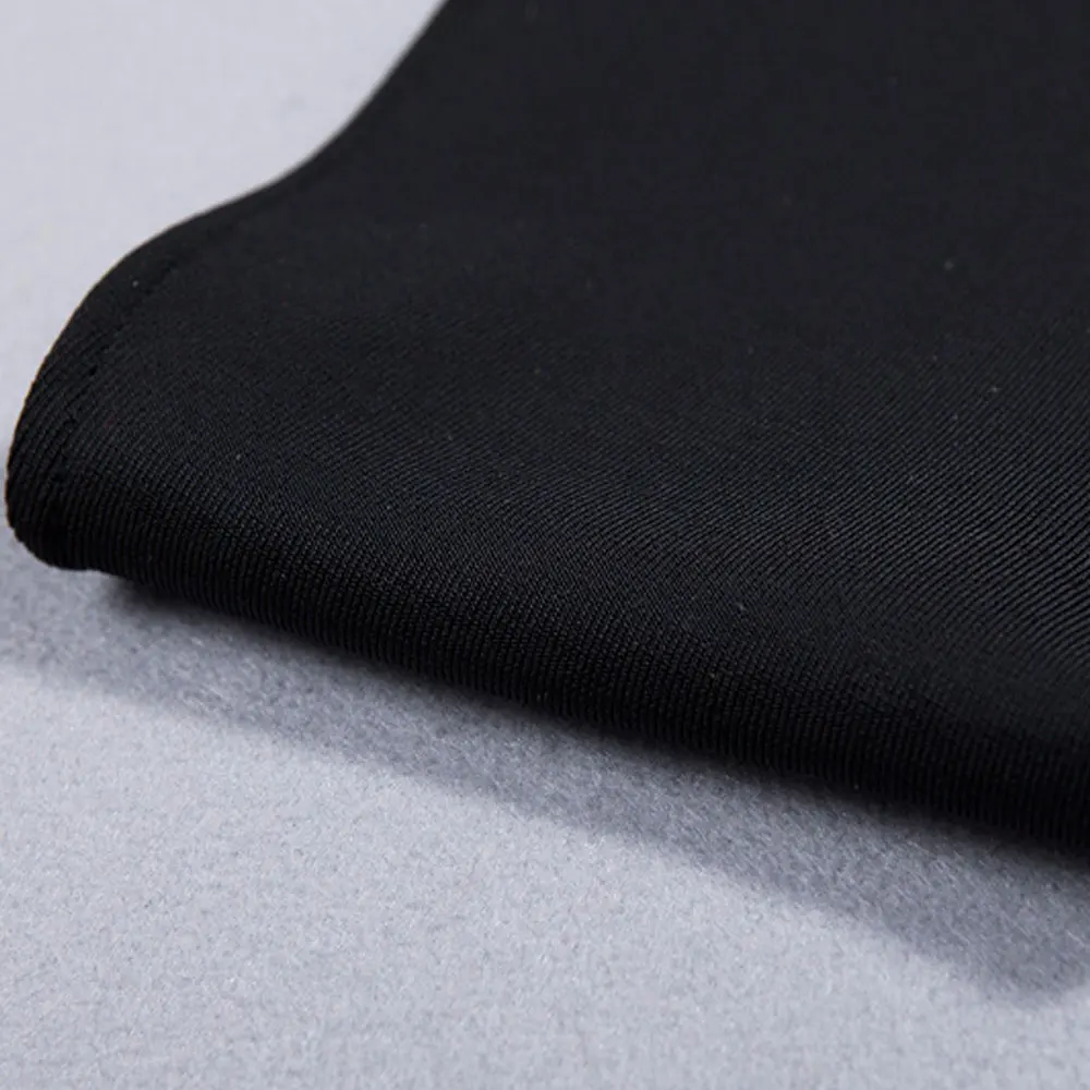 

sexy elastic black hater neck 2020 short new women fashion rayon bandage top