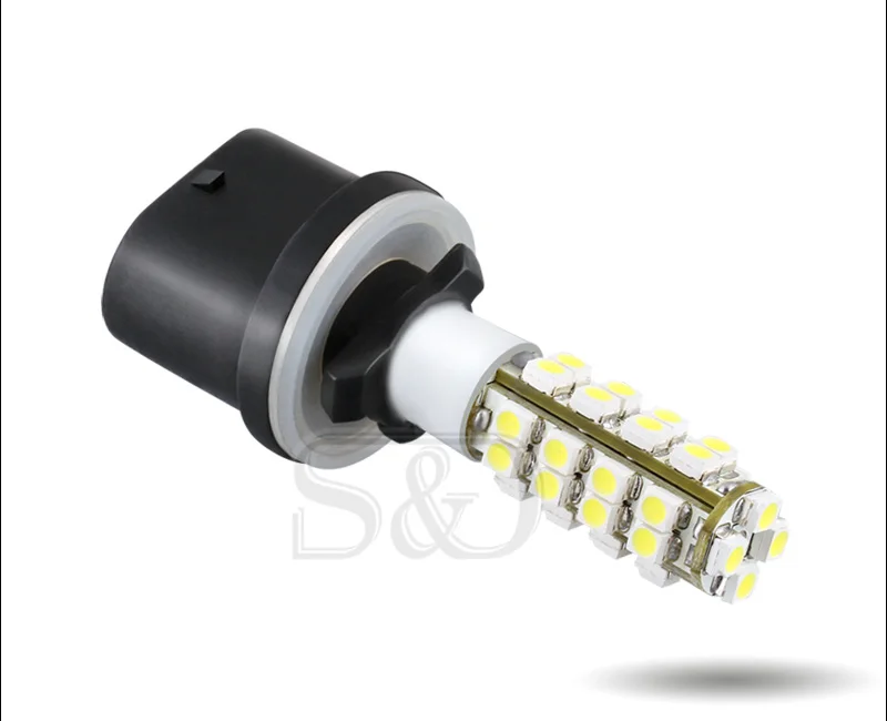 2 шт. 880 890 PGJ13 36 SMD чистый белый автомобильный туман Задний сигнал светодиодный