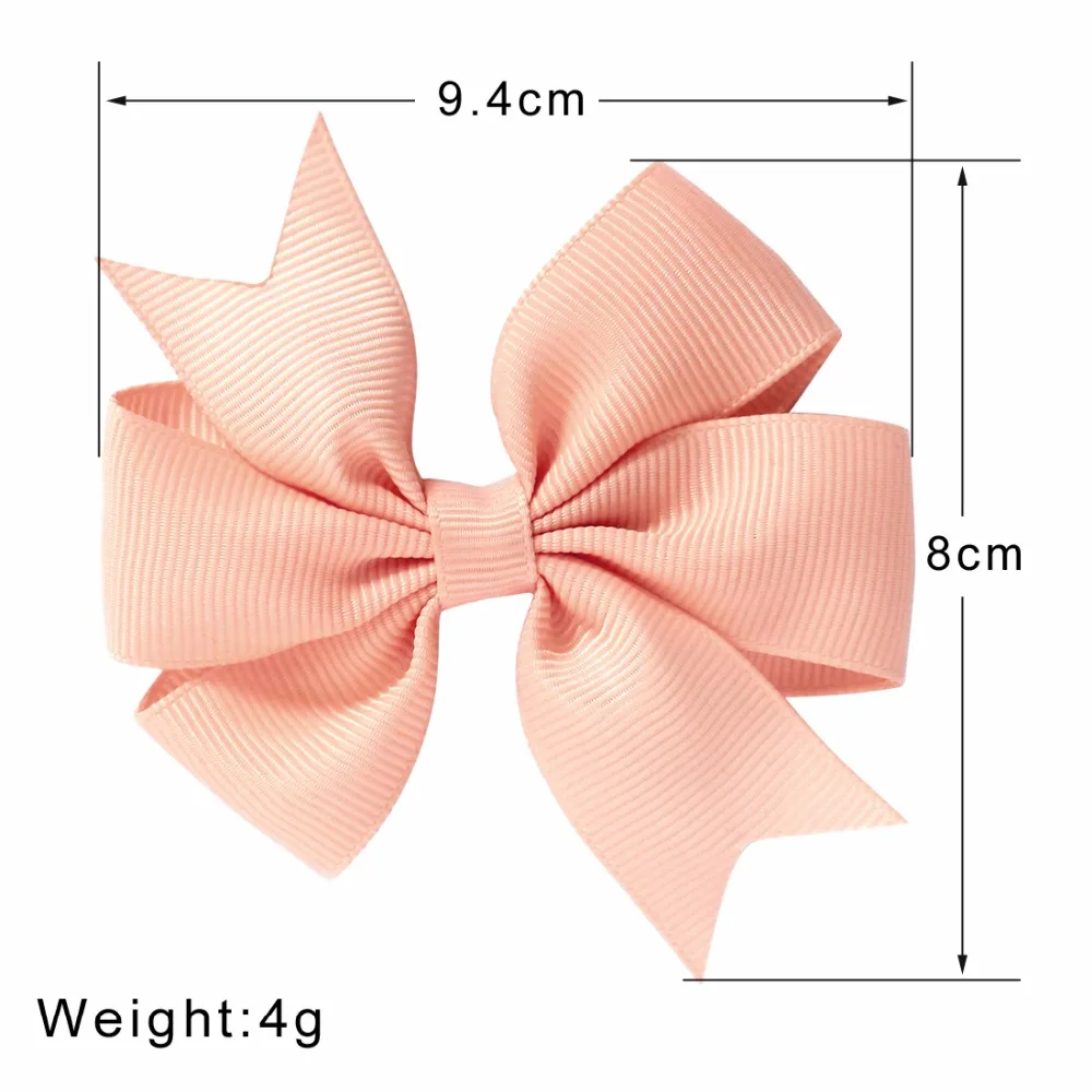 8 шт./Лот банты для волос с крокодиловым зажимом|Аксессуары| |