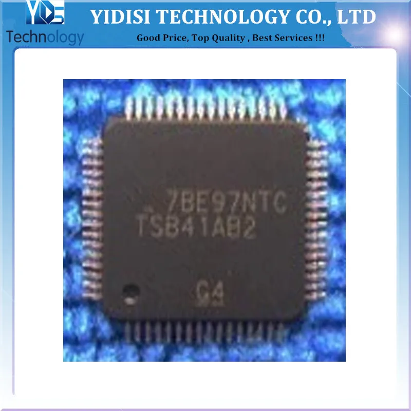 

5Pcs/lot TSB41AB2 TSB41AB2PAP TSB41AB2PAPR QFP-64 Chipset 100% New