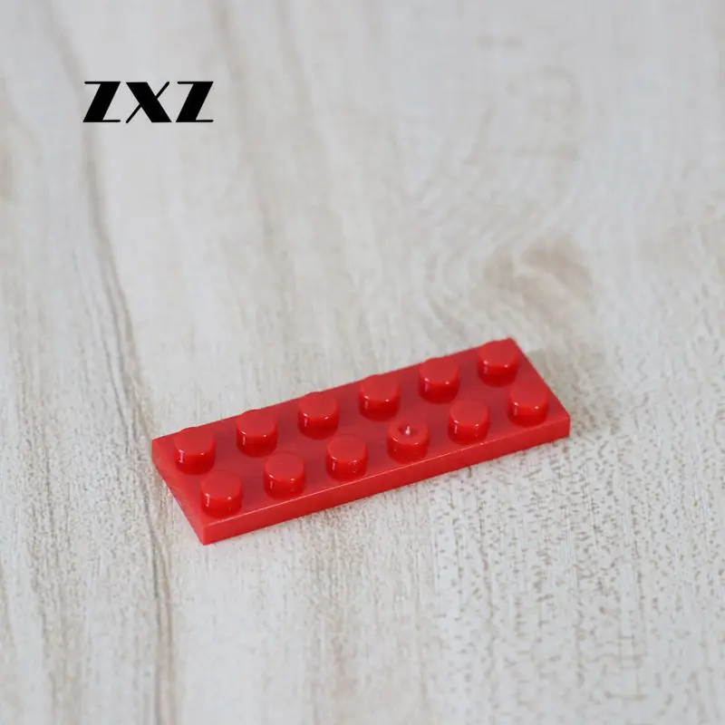 100 шт. Обучающие блоки DIY 2x6 пластиковые строительные игрушки для детей 3795
