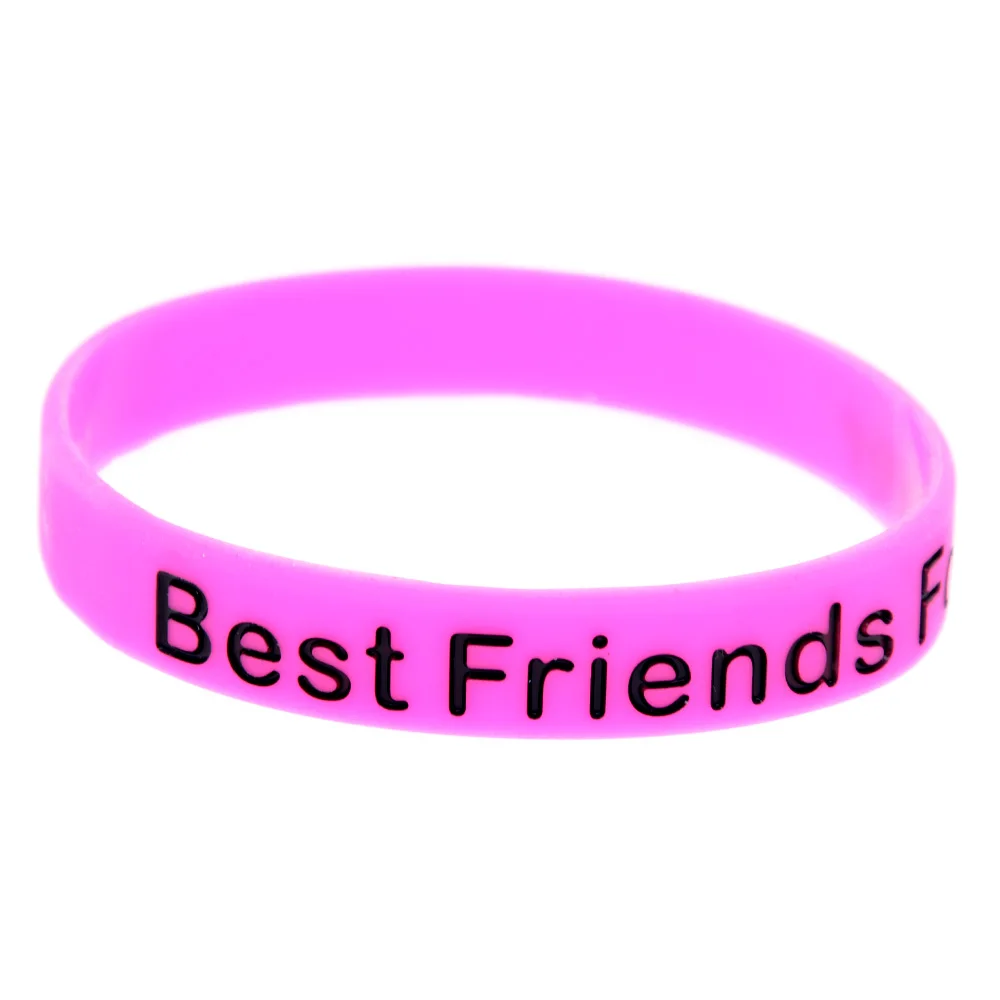 1 шт. силиконовый браслет Best Friends Forever для друзей|Браслеты с шармами| |