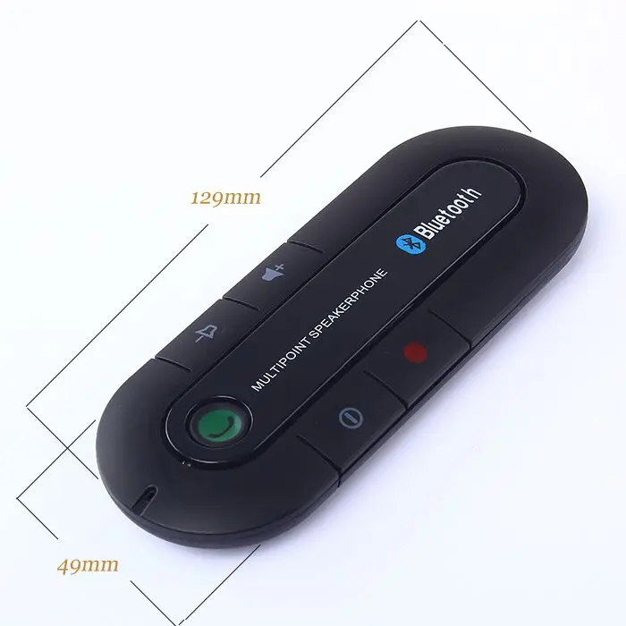 Universal Sun Visor Handsfree Bluetooth Car Kit Speakerphone for Smartphone Support two phone matched | Автомобили и мотоциклы