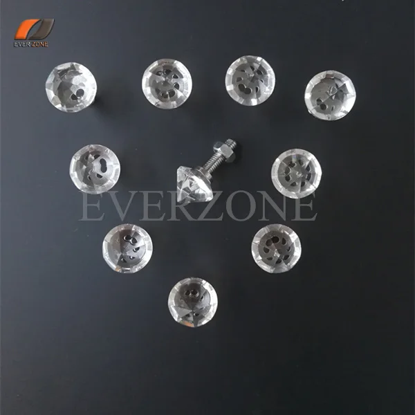 

Fiber Optic Lights Crystal End Fittings for Shinning Stars Effect 10pcs