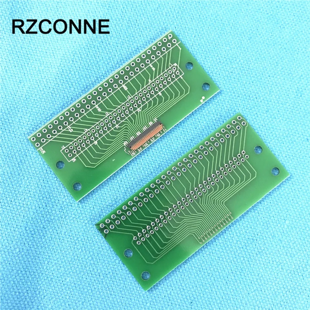 2 шт. 45 контактный разъем адаптера ZIF 0 3 мм Шаг до 54 кабель DIP FPC LVDs MIPI адаптер