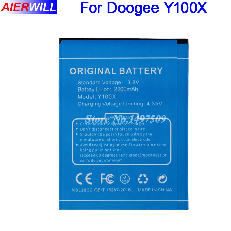 Аккумулятор Для Doogee Y100X аккумулятор DOOGEE NOVA 2200 мАч|battery for doogee y100x|battery doogeedoogee y100x battery