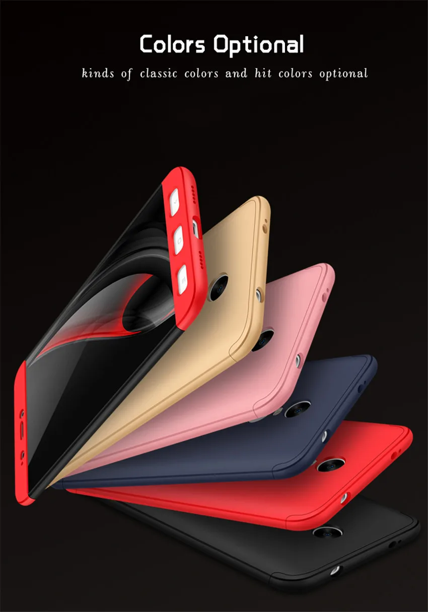 Чехол для Xiaomi Redmi Note 4x чехол оригинальный защитный кожух телефона Жесткий ПК 360