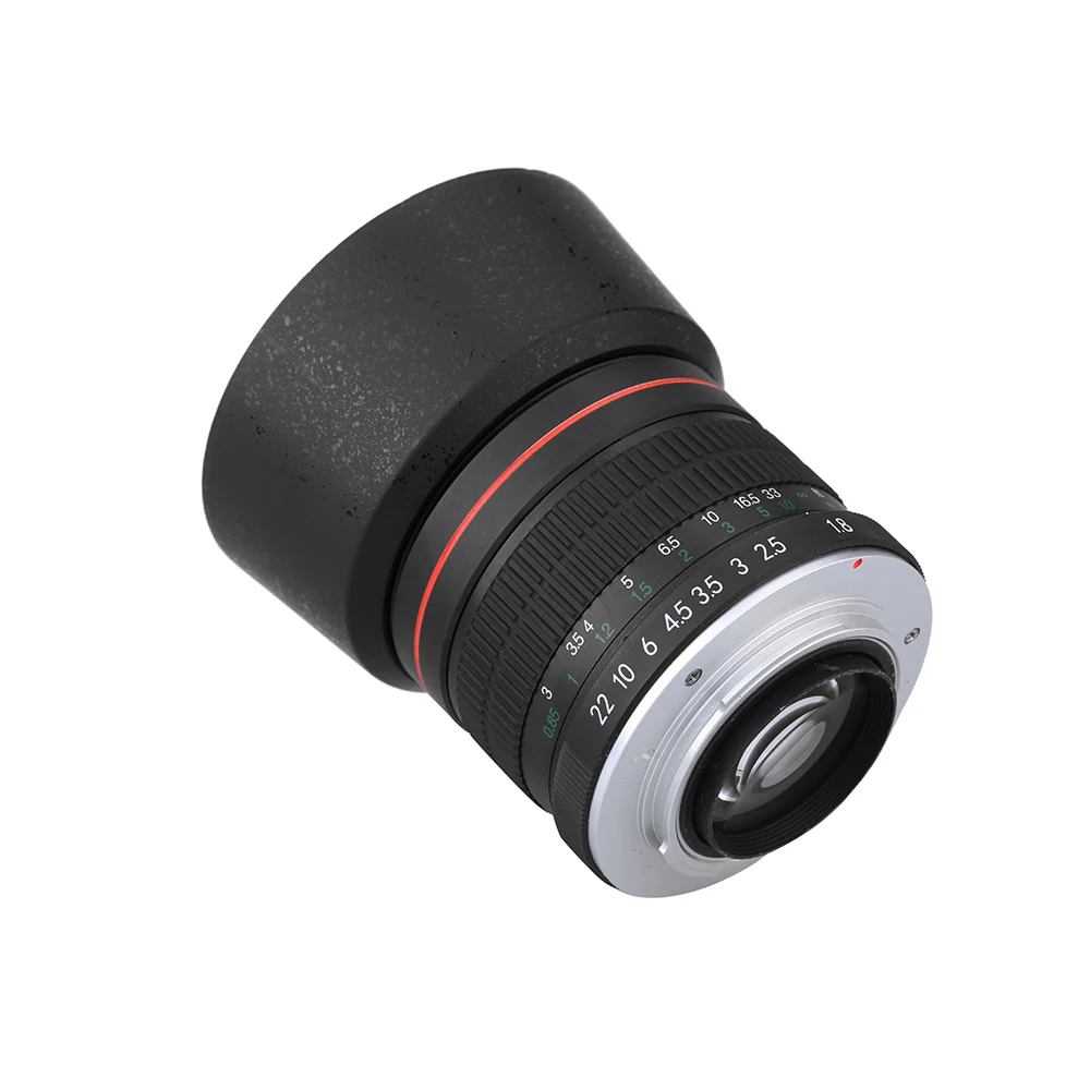 85 мм F1.8-F22 ручная фокусировка портретный линзы для объектива камеры цифровой