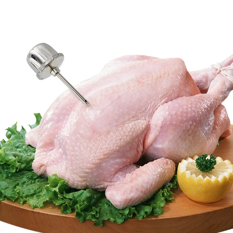 Ручной инжектор из нержавеющей стали для приправ маринада индейки курицы стейка