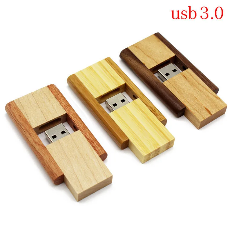 Свадебные подарки деревянный USB флэш накопитель грецкий орех 3 0 логотип
