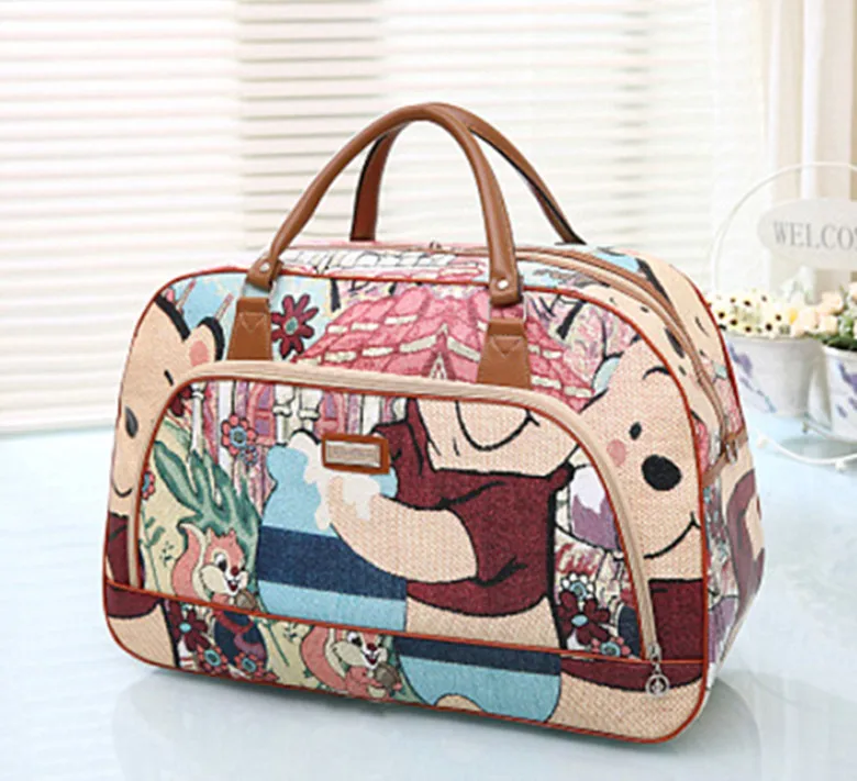 Новая Большая сумка Hello kitty, сумка для путешествий, AX-35L - Цвет: G