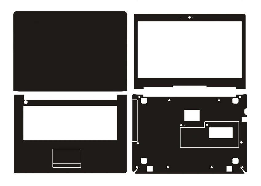 Наклейка для ноутбука кожаная наклейка защитный чехол из углеродного волокна