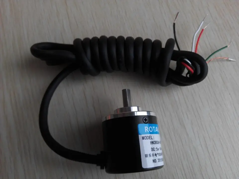 Оптический поворотный кодер 200 P/R AB двухфазный/промышленный датчик импульсов DC5