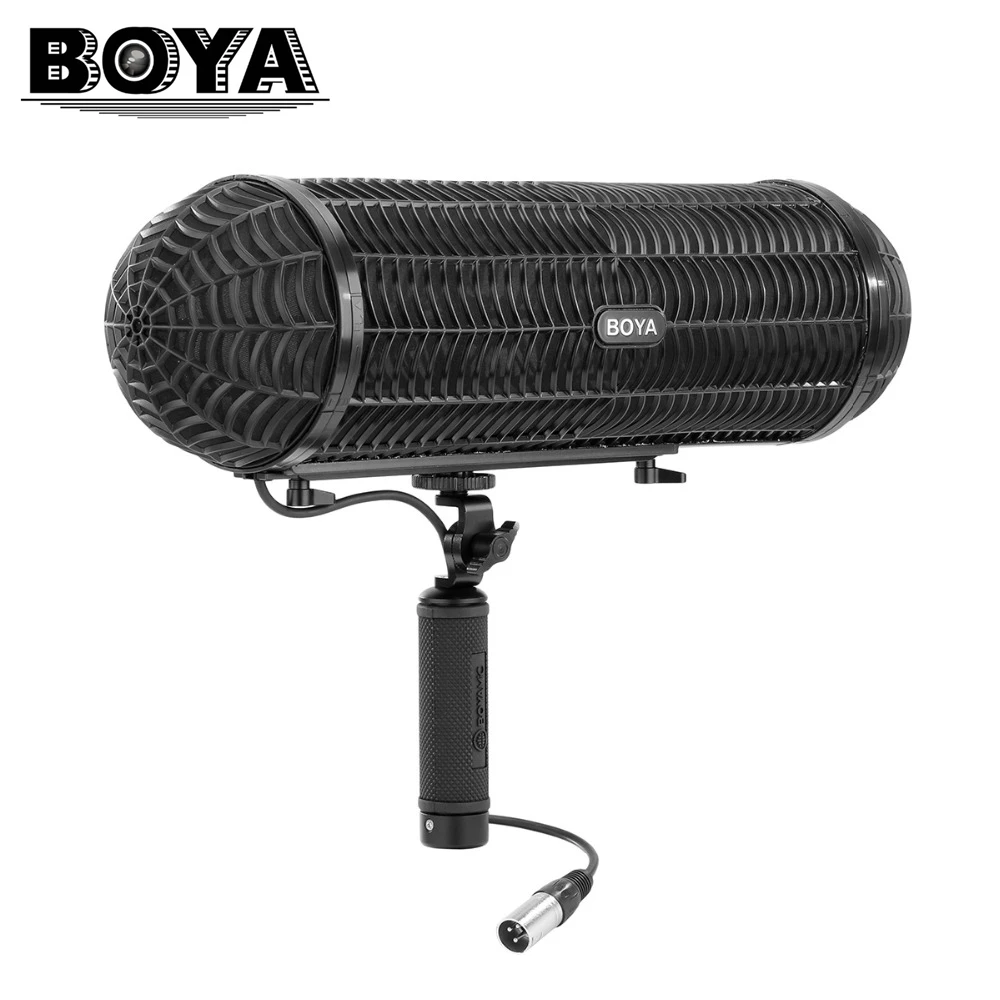 BOYA BY WS1000 микрофон Blimp система подвески на лобовое стекло микрофоны для Canon Nikon Sony SLR