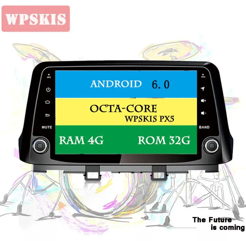 6.0 octa core Авто Восьмиядерный 4G+ 64G android 9,0 Автомобильный Gps dvd для hyundai Kona Авто Автомобильный Радио Видео плеер gps навигация в тире - Цвет: 6.0 octa core