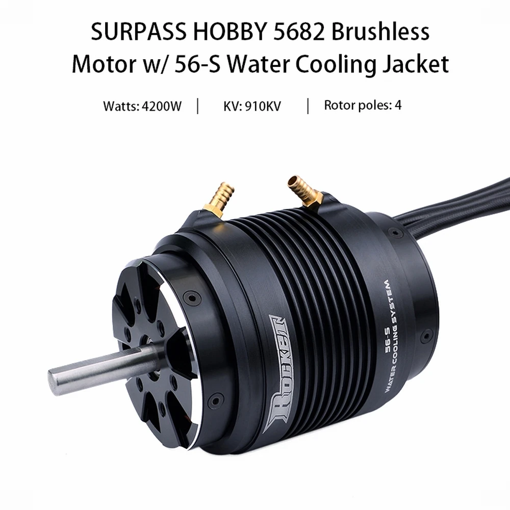 520KV 730KV 910KV 600KV бесщеточный мотор с 56-S водяным охлаждением куртка набор для доски