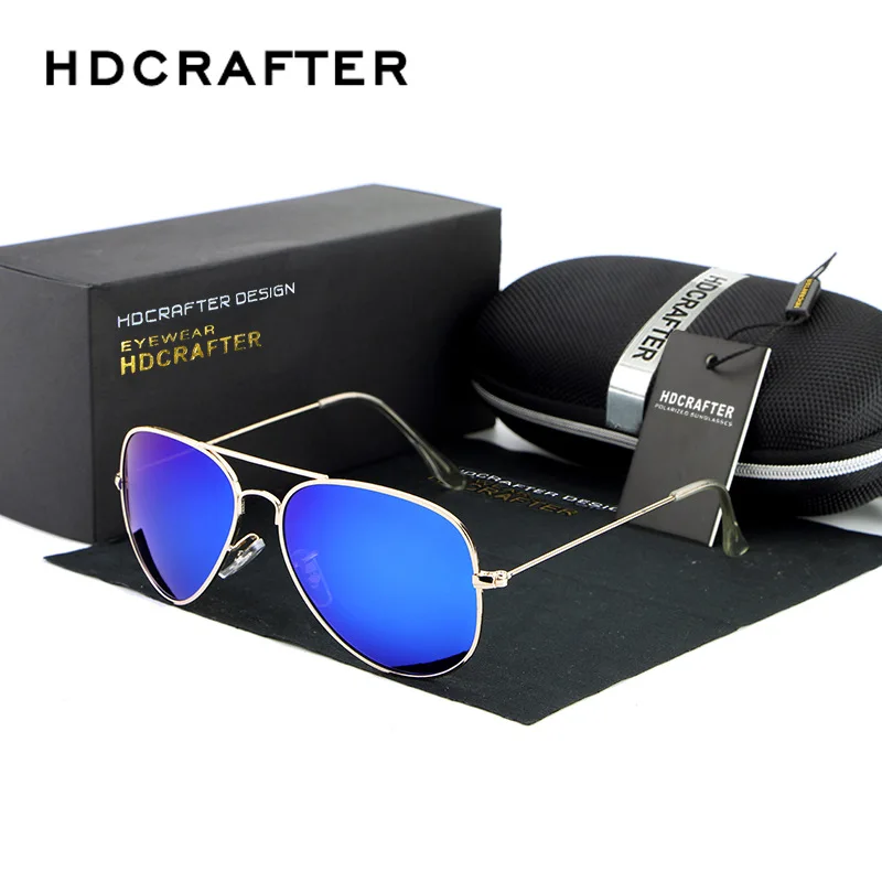 HDCRAFTER Антибликовое покрытие Солнцезащитные очки повседневные Бизнес Вождения