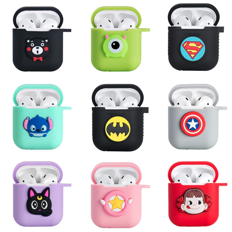 Супер милый мультяшный Стич Минни Мягкий силиконовый Bluetooth беспроводной Чехол