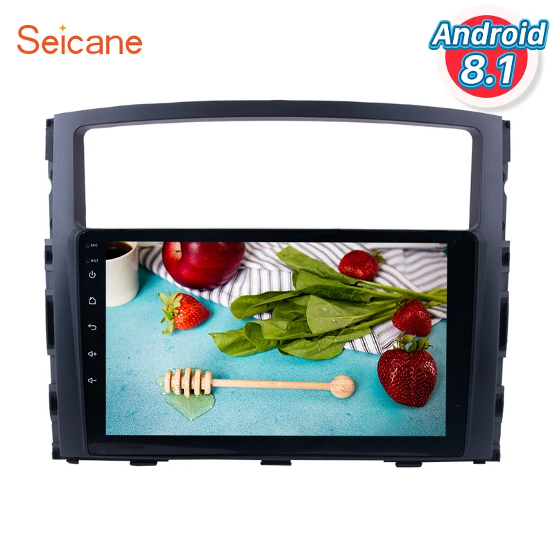 Seicane Android 8 1 9 дюймов HD 1024*600 сенсорный экран для 2006 2007 2008 2013 Mitsubishi PAJERO V97/V93 радио GPS