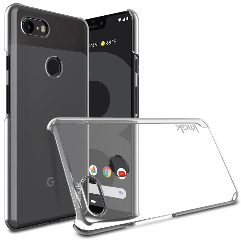 Imak Для Google Pixel 3XL прозрачный Кристальный силиконовый чехол прочный Чехол для Google Pixel 3/3 XL Твердый Чехол