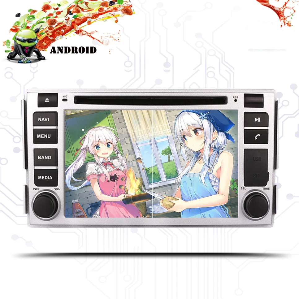 6 2 &quotAndroid 9 0 HD цифровой экран GPS автомобильный DVD плеер для Hyundai Santa Fe второго