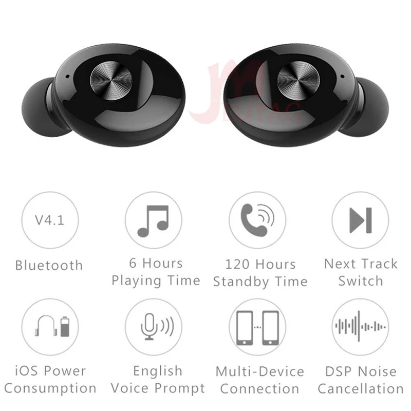 MEUYAG TWS 5,0, Bluetooth, беспроводные наушники XG12, стерео наушники, наушники с микрофоном, Handsfree, USB, Спортивная гарнитура для iPhone, samsung