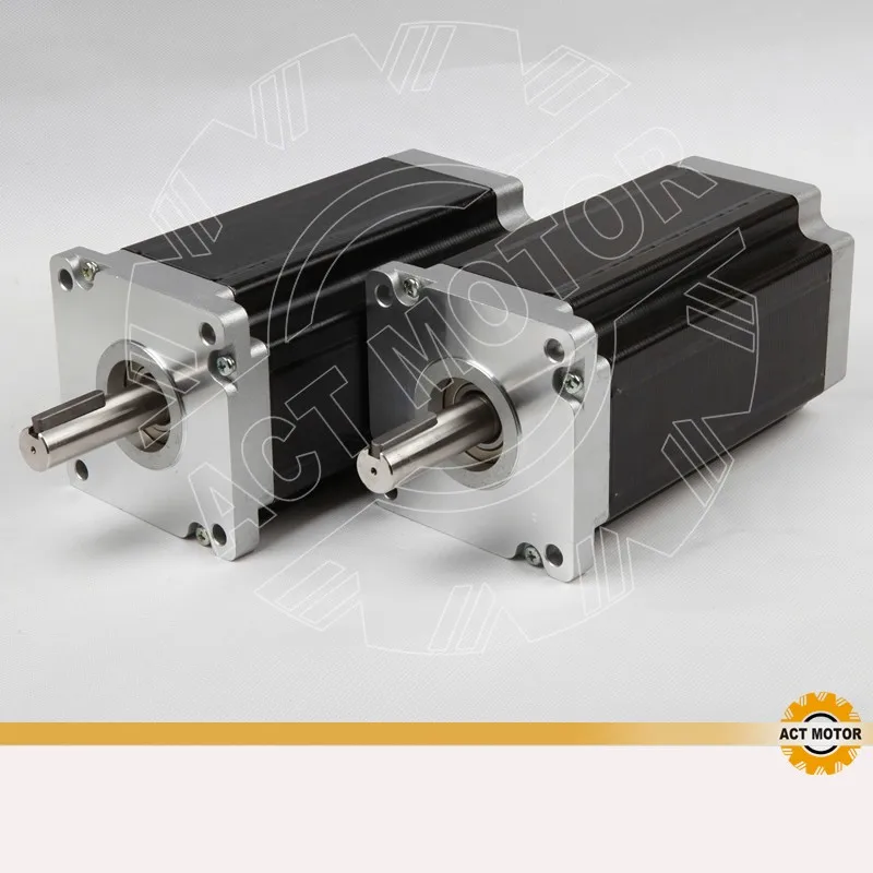 

Great Motor! ACT Motor 2PCS Nema42 Stepper Motor 42HS2480 201mm 8A 4200oz-in CE ROHS ISO Engraver US CA DE UK IT FR BE JP Free
