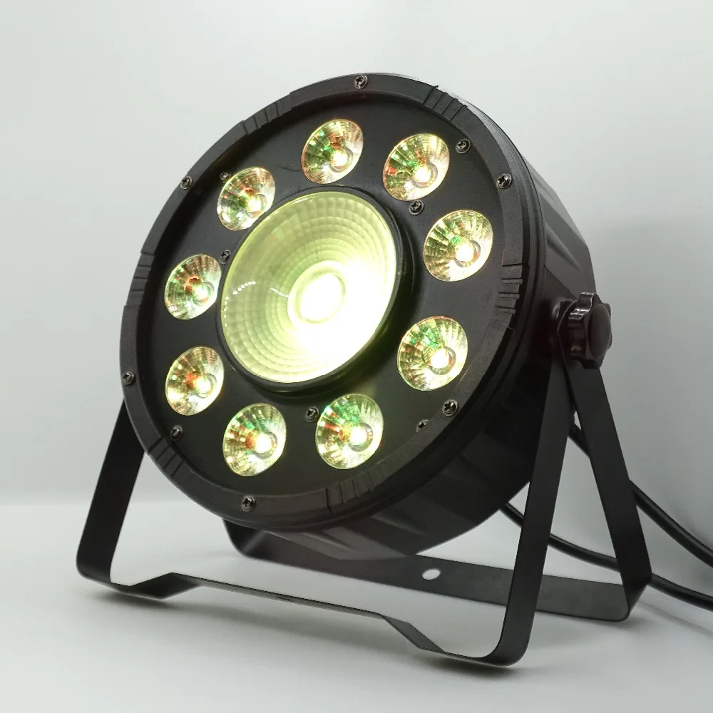 25 градусов 9x10 Вт + 30 Плоские LED Par огни 9*10 RGB 3в1 PAR DMX512 управление Диско Огни