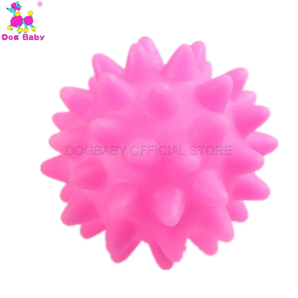 Тренировочный мяч для собак жевательный визг метеоритные шары Очищающий зубы