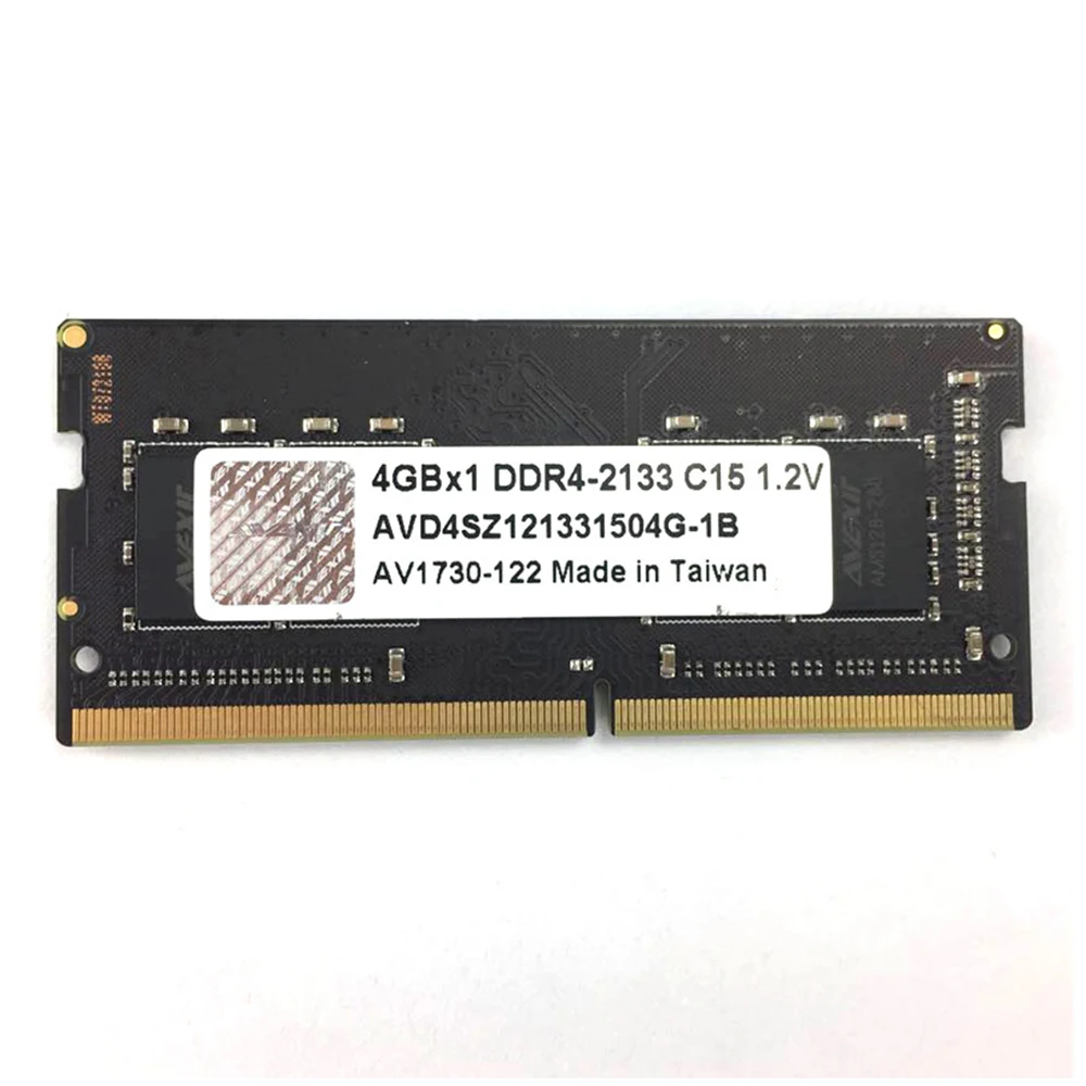 Avexir DDR4 4G Скорость памяти ноутбука 2400 МГц напряжение 1 2 В полоса пропускания PC4 19200