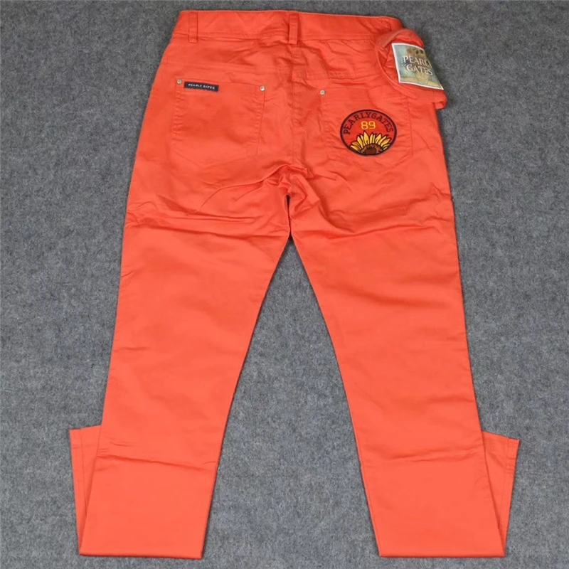 Новые женские перламутровые ворота брюки для гольфа с небольшой сумкой