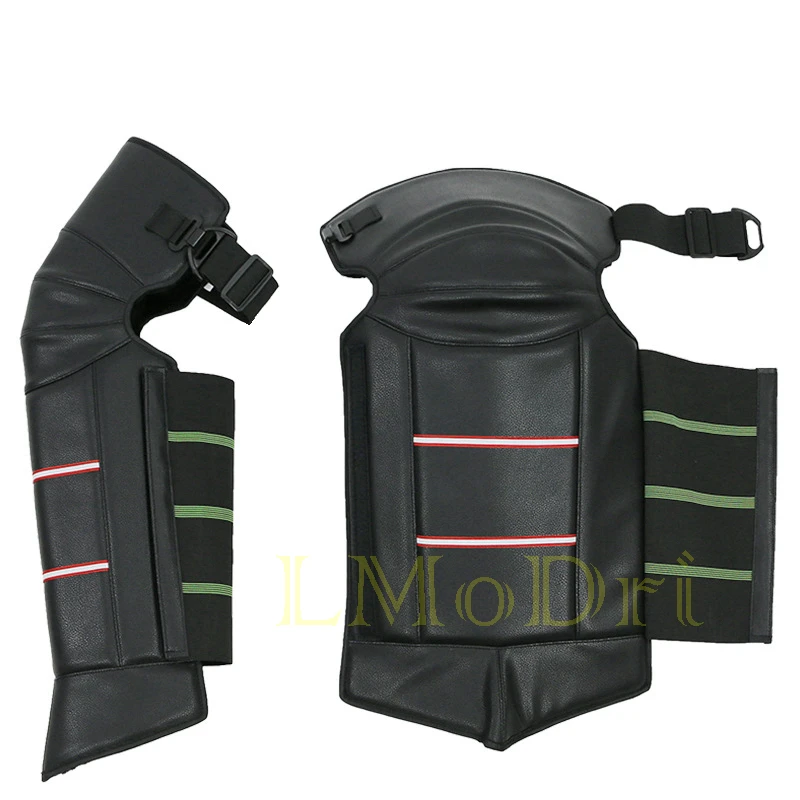 Мотоциклетные теплые наколенники LMoDri Непродуваемые зимние из искусственной