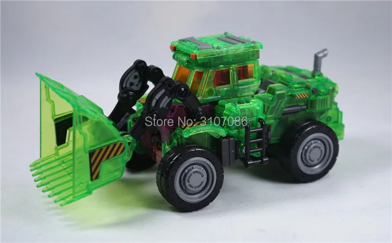 NBK Devastator бульдозер скраппер гравитационный крюк строитель GT Devastator KO трансформация Инженерная фигурка игрушки