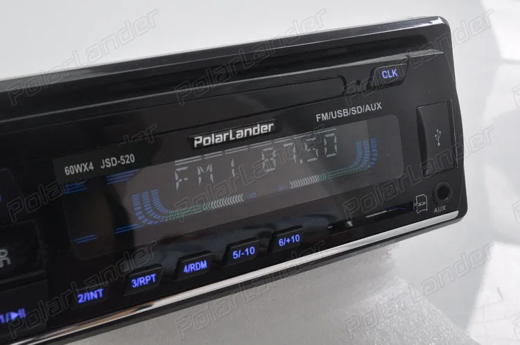 Polarlander автомобильная стереосистема радио 1din Авто Радио Bluetooth FM Aux Вход приемник автомобильное радио, sd, usb 12 В в-тире MP3 мультимедийный плеер