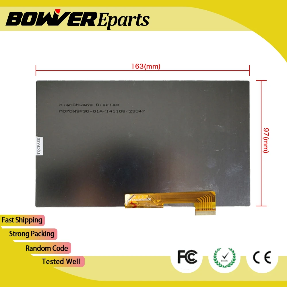 Новый ЖК дисплей панель экрана матрица замена для 7 &quotPrestigio WIZE 3637 PMT3637_4G_C PMT3637C Pmt3637