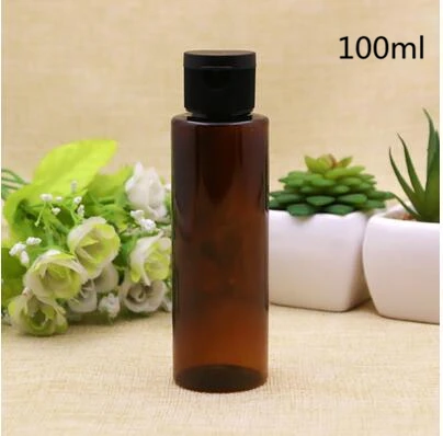 100 ml 50 шт 100 мл Пустые Пластиковые Упаковочные бутылки парфюмерное эфирное масло многоразового использования косметические контейнеры - Цвет: 100 ml