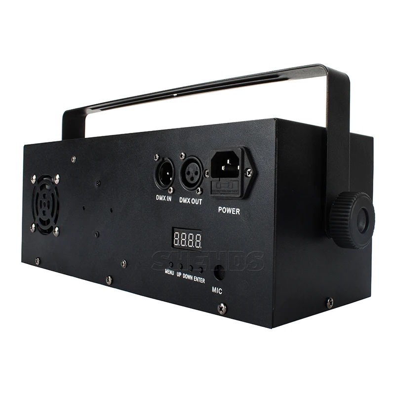 Светодиодный лазерный стробоскоп 4в1 DMX512 дистанционное управление освещение для создания сценических эффектов хорошо подходит для DJ Disco День рождения Свадьба ночной клуб и бар клуб