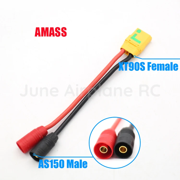 Amass XT90 Turn XT60 AS150 XT150 штекер гнездо Цилиндрический разъем anti spark для RC DIY FPV Quadcopter