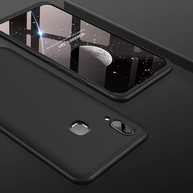 Чехол V9 для VIVO Youth новый защитный чехол 3в1 360 полная защита ударопрочный Матовый