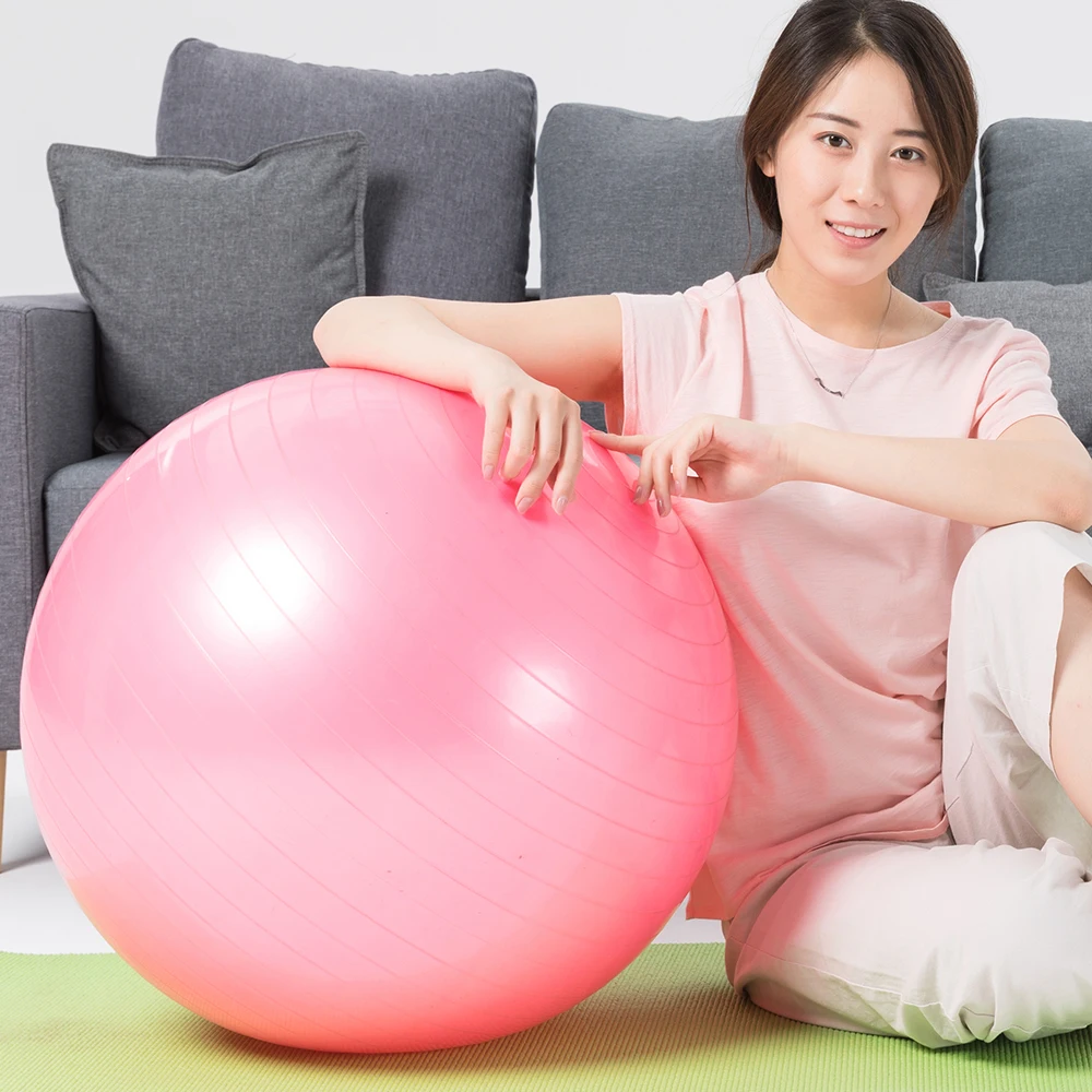 5 цветов Йога Фитнес мяч 65 см утилита Мячи для йоги Пилатес баланс спортивные