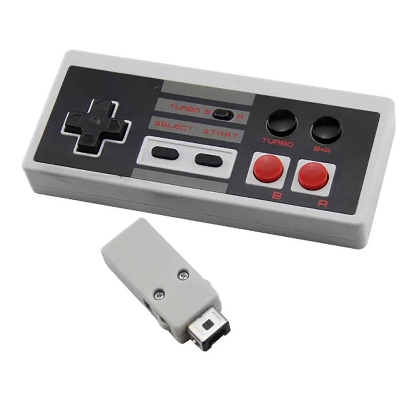 Беспроводной мини контроллер 2 4G для Nintendo NES Classic Edition беспроводной совместимый с